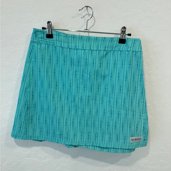 Ripskirt Hawaii Dresses & Skirts - Ripskirt Hawaii Skirt Women Small Blue Dot Mini Length Swim Cover Beach Vacation